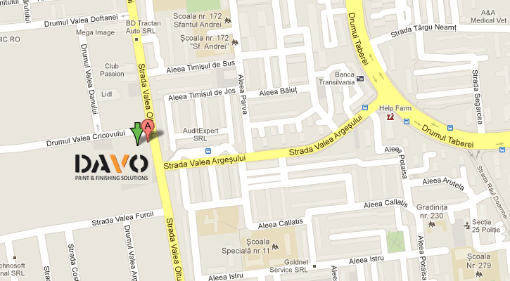 locatie, davo star impex, valea oltului 77-79, Bucuresti, Sector 6